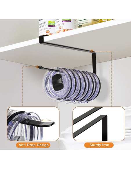 Organizador de Tapas de Tazas Lucasden 2 Paquete Negro