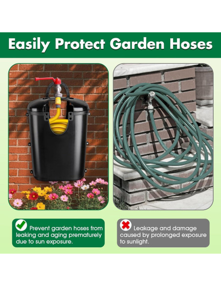 Maceta Soporte para Manguera de Jardín Tryitsbest 35.1x30cm