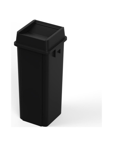 Cubo de Basura Comercial Regal Altair 87 L Negro con Tapa