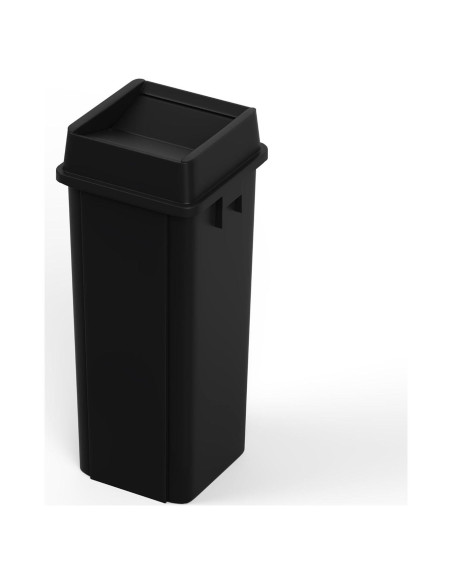 Cubo de Basura Comercial Regal Altair 87 L Negro con Tapa