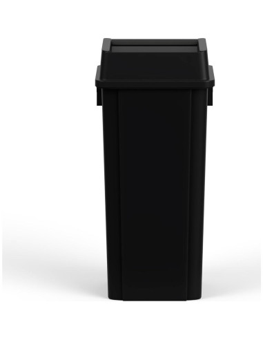 Cubo de Basura Comercial Regal Altair 87 L Negro con Tapa