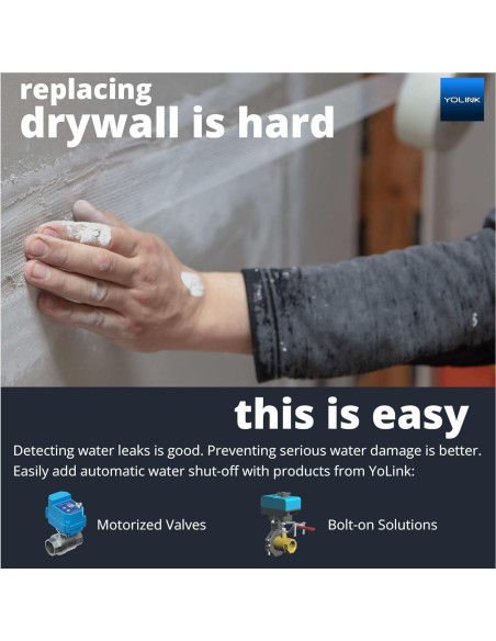 Kit de Inicio Hogar Inteligente YoLink con 3 Sensores de Agua
