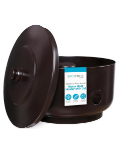 Maceta para Mangueras BIRDROCK HOME 30.48m Bronce Aceitado