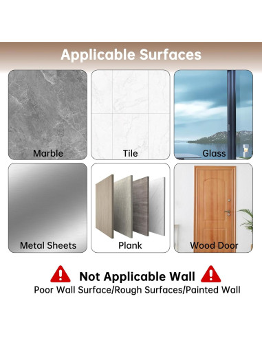 Ganchos Adhesivos Ajrwiiy para Tapa de Olla - Paquete de 5