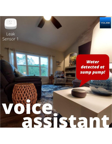 Kit de Inicio Hogar Inteligente YoLink con 3 Sensores de Agua