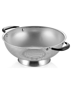 Colador de Acero Inoxidable Tiawudi 5 Cuartos Microperforado