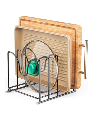 Organizador de Cocina PLUVON Grande para Tapas y Tablas