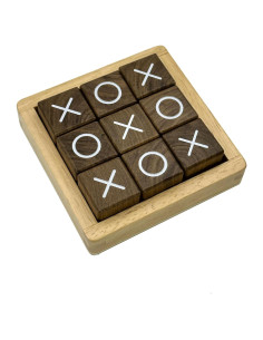 Juego de Mesa Tic Tac Toe WOWME 11x11 cm Decoración