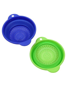 Colador Plegable de Silicona Chef Craft 20.32 cm Color Variado