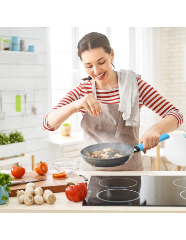 5 Piezas Soporte de Mango de Silicona Anticalor Patelai
