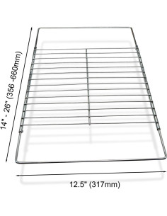 Estante de Horno Ajustable Baudelun 2Pack 36.8-64.8 cm 2
