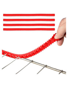 Protectores de Estante de Horno SDTC Tech 4 Piezas Silicona Roja