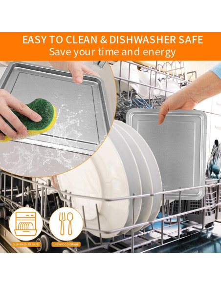 Bandeja de Freidora de Aire GCQ para Emeril Lagasse 26 QT 31.75x28.7 cm