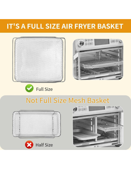 Canasta de Acero para Freidora de Aire Emeril Lagasse 25QT