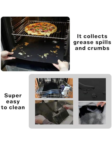 Forros Antiadherentes para Horno de Aire Breville 4 Piezas Forros Antiadherentes para Horno de Aire Breville 4 Piezas