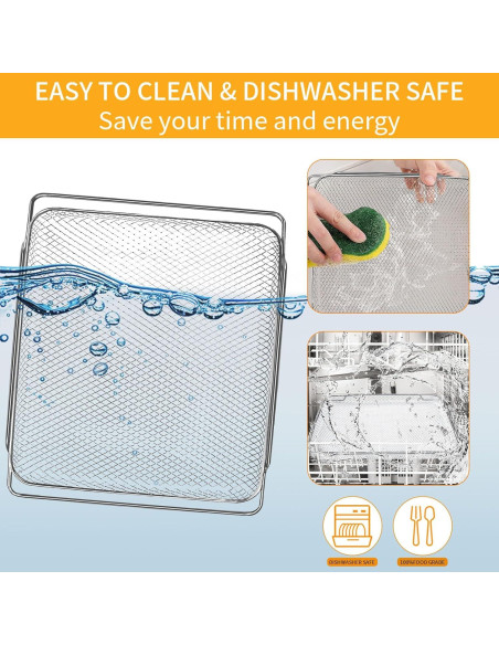 Canasta de Acero para Freidora de Aire Emeril Lagasse 25QT