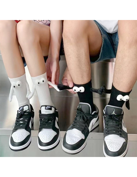 Calcetines Magnéticos Ninejuize - 4 Pares Unisex 3D