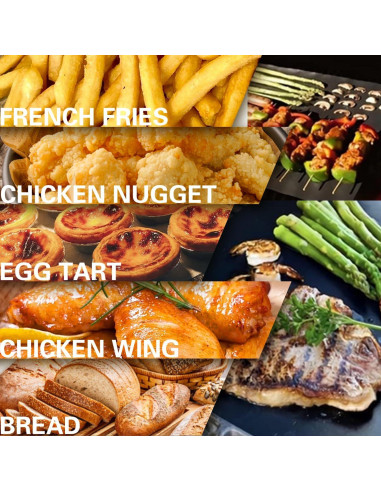 Forros Antiadherentes para Horno de Aire Breville 4 Piezas