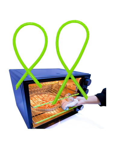 2 Protectores de Estante de Horno Silicona KR. LIF 45.7x33 cm