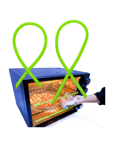 2 Protectores de Estante de Horno Silicona KR. LIF 45.7x33 cm