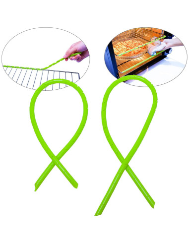 2 Protectores de Estante de Horno Silicona KR. LIF 45.7x33 cm