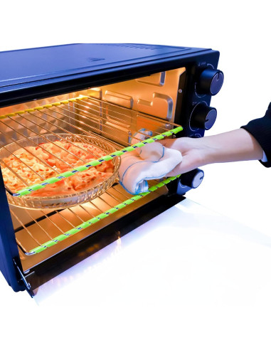 2 Protectores de Estante de Horno Silicona KR. LIF 45.7x33 cm