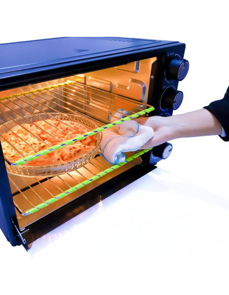 2 Protectores de Estante de Horno Silicona KR. LIF 45.7x33 cm