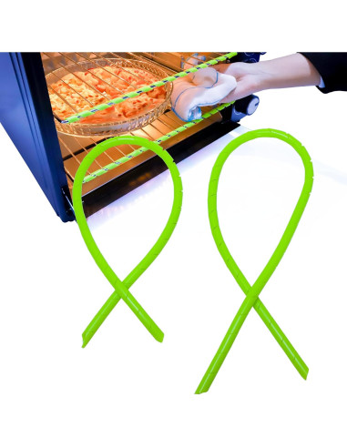 2 Protectores de Estante de Horno Silicona KR. LIF 45.7x33 cm