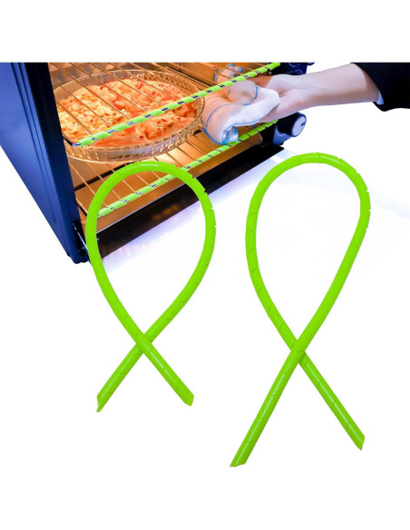 2 Protectores de Estante de Horno Silicona KR. LIF 45.7x33 cm