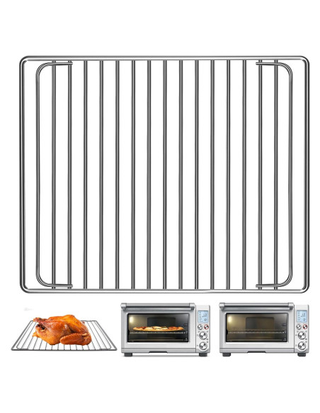 Estante para Horno de Aire Wellinterest 35.56x29.46cm Acero Inoxidable
