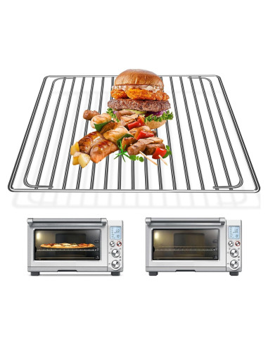 Rejilla de Acero Inoxidable para Freidora de Aire Breville 35.56x29.46cm