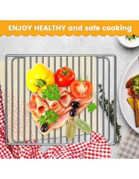 Rejilla para Horno de Aire Breville BOV845BSS 35.5x29.5 cm Acero Inox