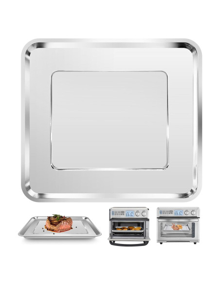 Cesta de Acero para Freidora de Aire Cuisinart TOA-95 36.8x29.5cm