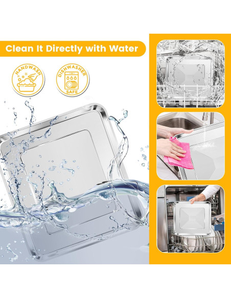 Cesta de Acero para Freidora de Aire Cuisinart TOA-95 36.8x29.5cm