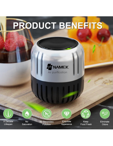 Desodorante de Refrigerador NAMEK 4-Pack Eliminador de Olores