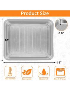 Bandeja de Acero para Freidora de Aire Emeril Lagasse 35x30 cm 2