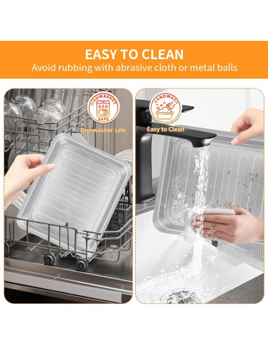 Bandeja de Acero para Freidora de Aire Emeril Lagasse 35x30 cm