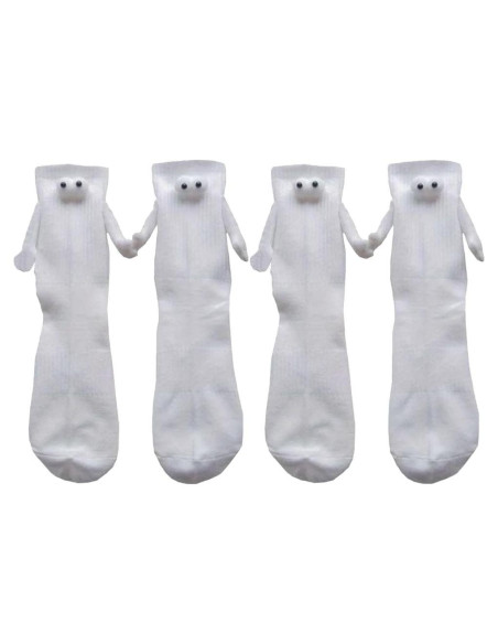 Calcetines Magnéticos Mano en Mano 3D para Parejas