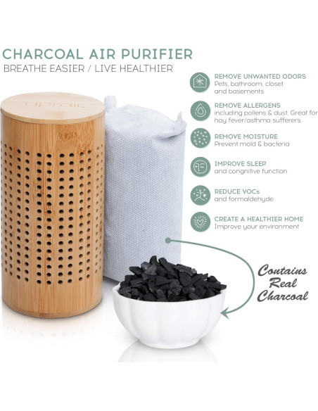 Bolsas de Carbón Activado Apraii - Purificadoras de Aire 425g