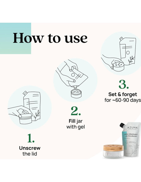 Ambientador Azuna 8oz Brisa de Amalfi - Eliminador de Olores