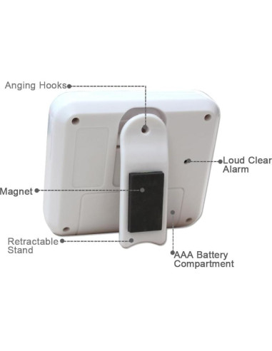 Temporizador de Cocina Digital XREXS PS-367 con Alarma Fuerte