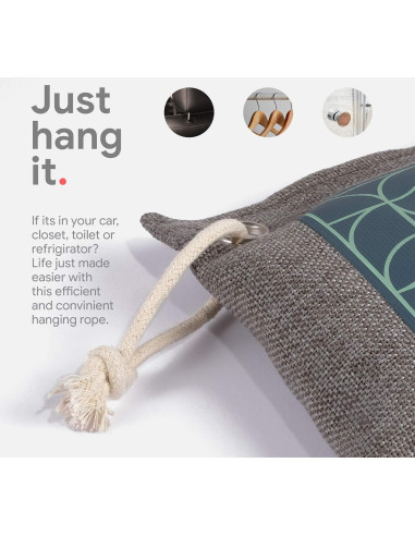 Paquete de 4 Bolsas Purificadoras de Aire House Edition 200g