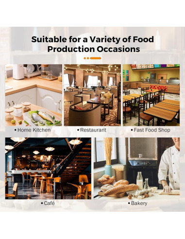 Temporizador Digital de Cocina BEAMNOVA 6 Canales Acero Inoxidable