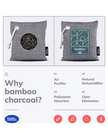 Paquete de 4 Bolsas Purificadoras de Aire House Edition 200g
