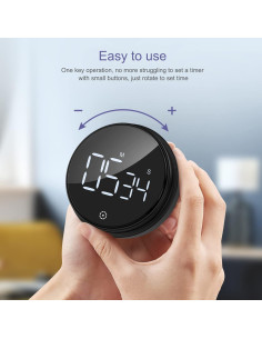 Temporizador Digital Magnético OQIMAX KA104B con Pantalla LED 2