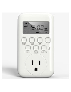 Temporizador Digital BN-LINK 7 Días 15A 125V Enchufe Interior