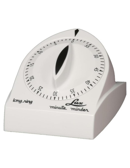 Temporizador Mecánico LUX CP1929 Blanco 1 Hora Preciso
