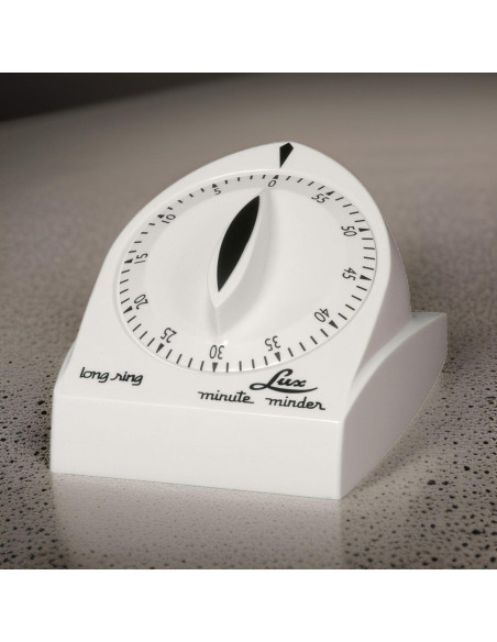 Temporizador Mecánico LUX CP1929 Blanco 1 Hora Preciso