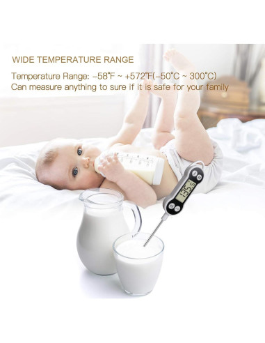 Termómetro Digital de Cocina NANGOALA NGL-FT012 - Rango -50C a 300C