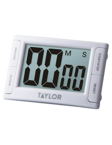 Temporizador Digital Taylor 5853 con Alarma Fuerte y Pantalla Grande